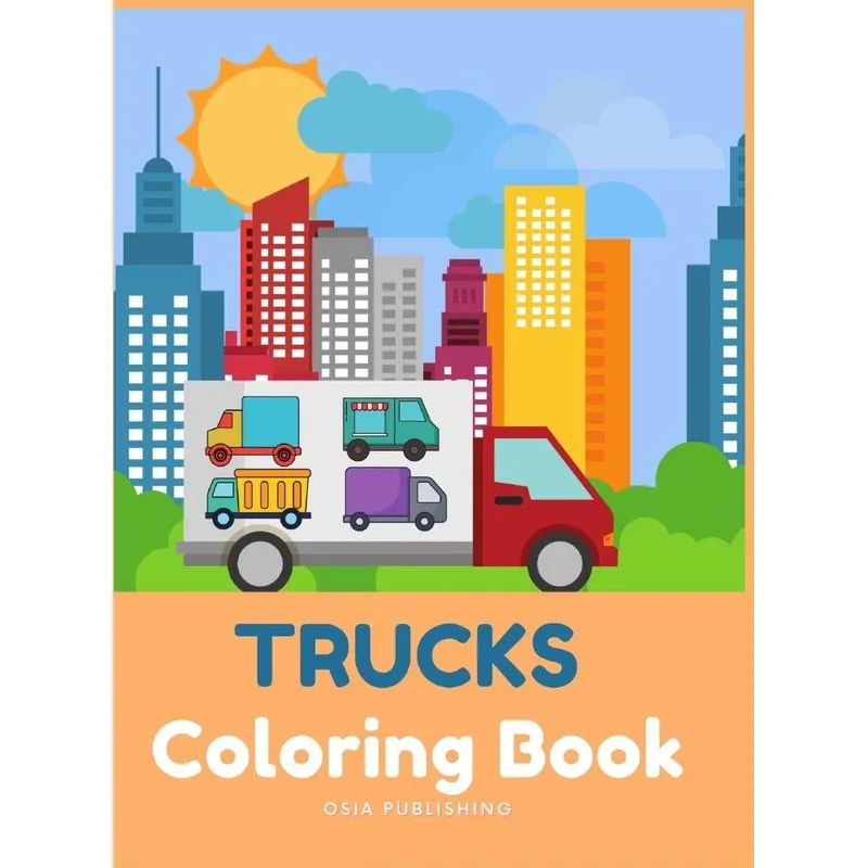 TRUCKS Coloring Book