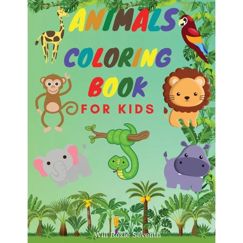 Animals Coloring Book For Kids