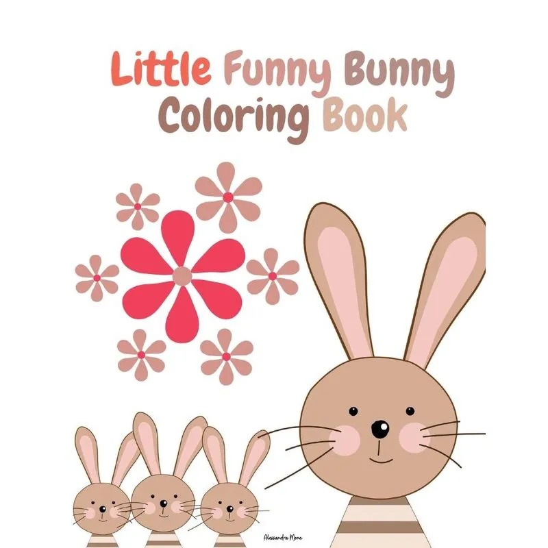 Little Funny Bunny Coloring Book