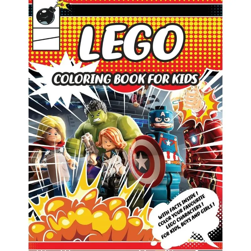 Lego Coloring Book for Kids