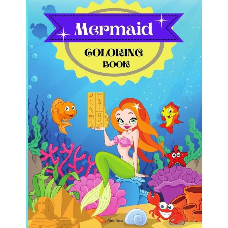 Mermaid Coloring Book