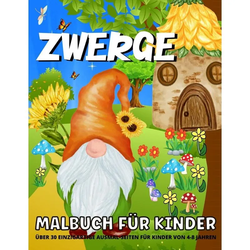 Zwergen Malbuch