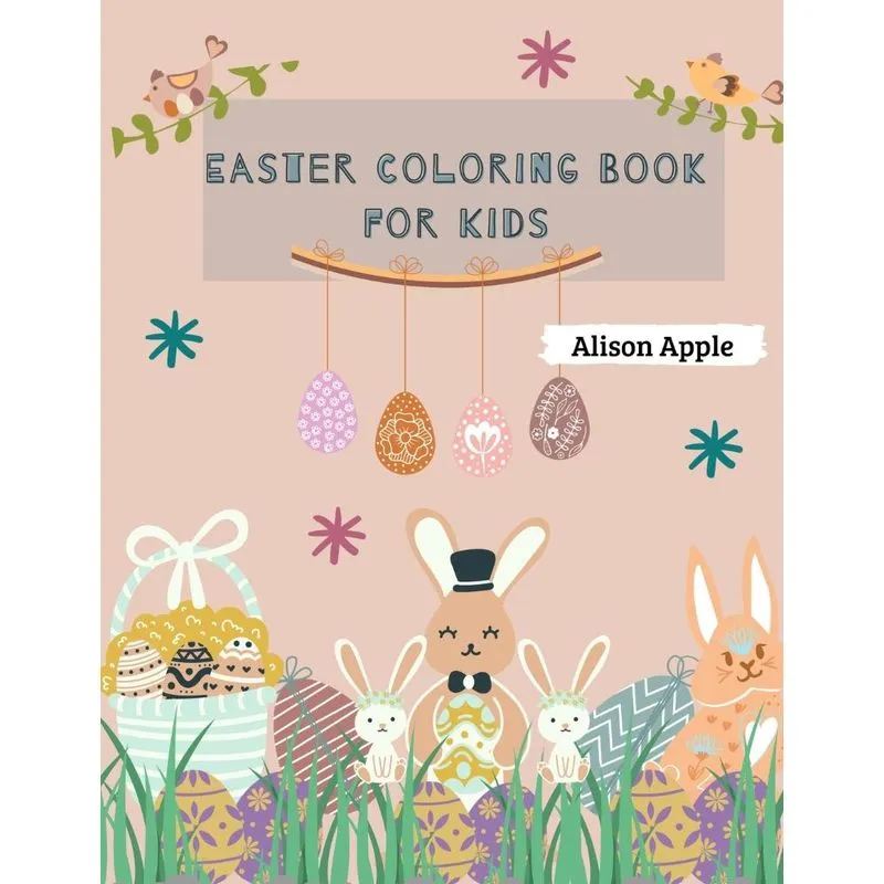Easter coloring book for kids