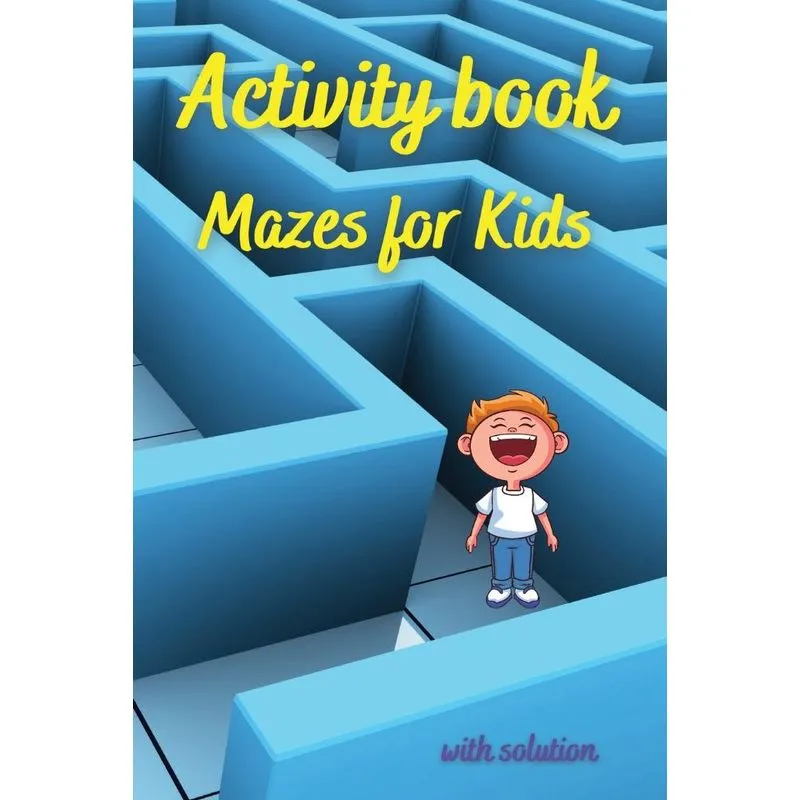 Activity Book - Mazes for Kids