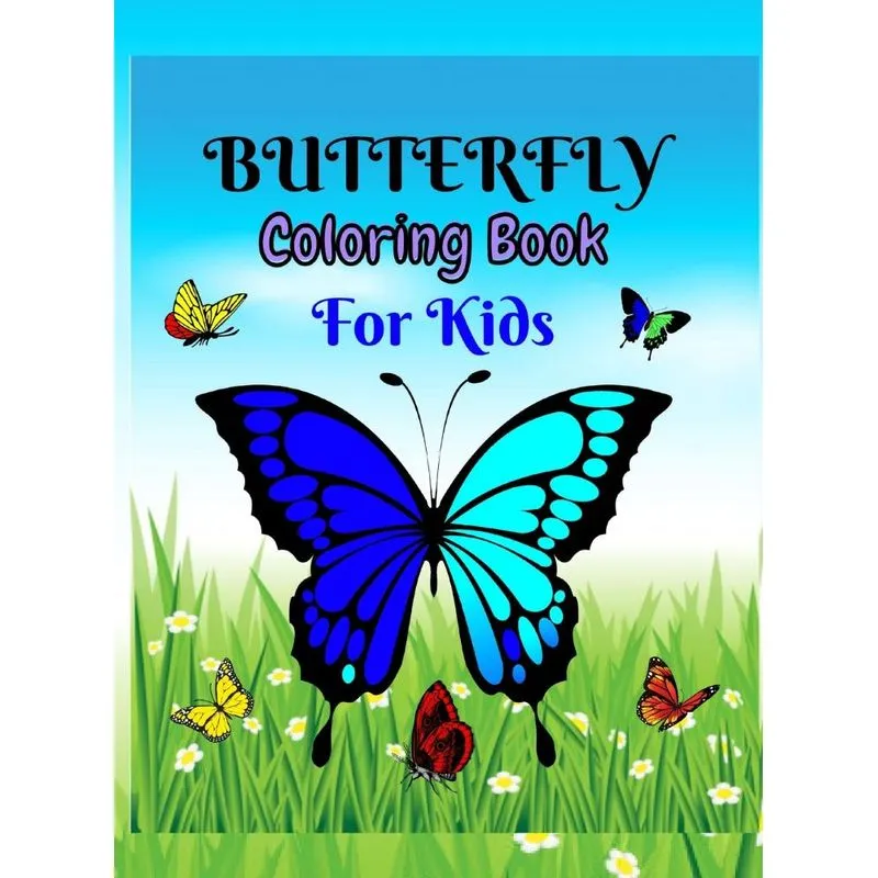 Butterfly Coloring Book For Kids