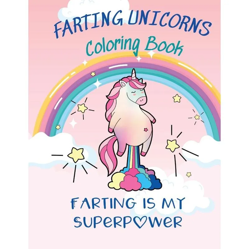 Farting Unicorns Coloring Book