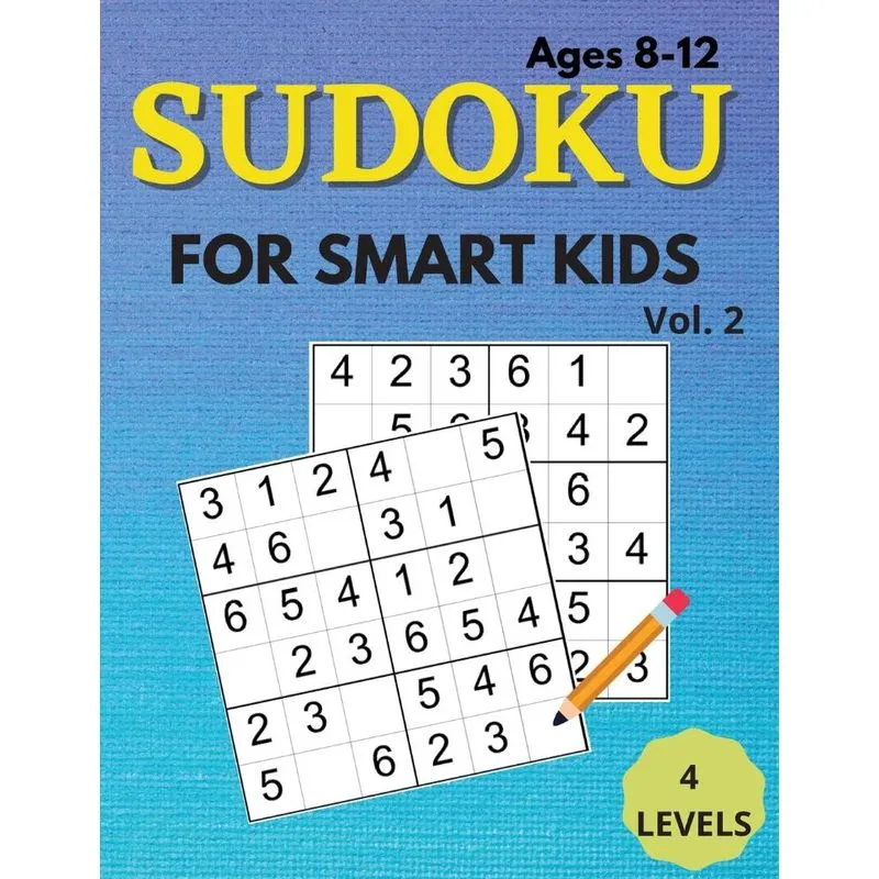 Sudoku For Smart Kids Ages 8-12