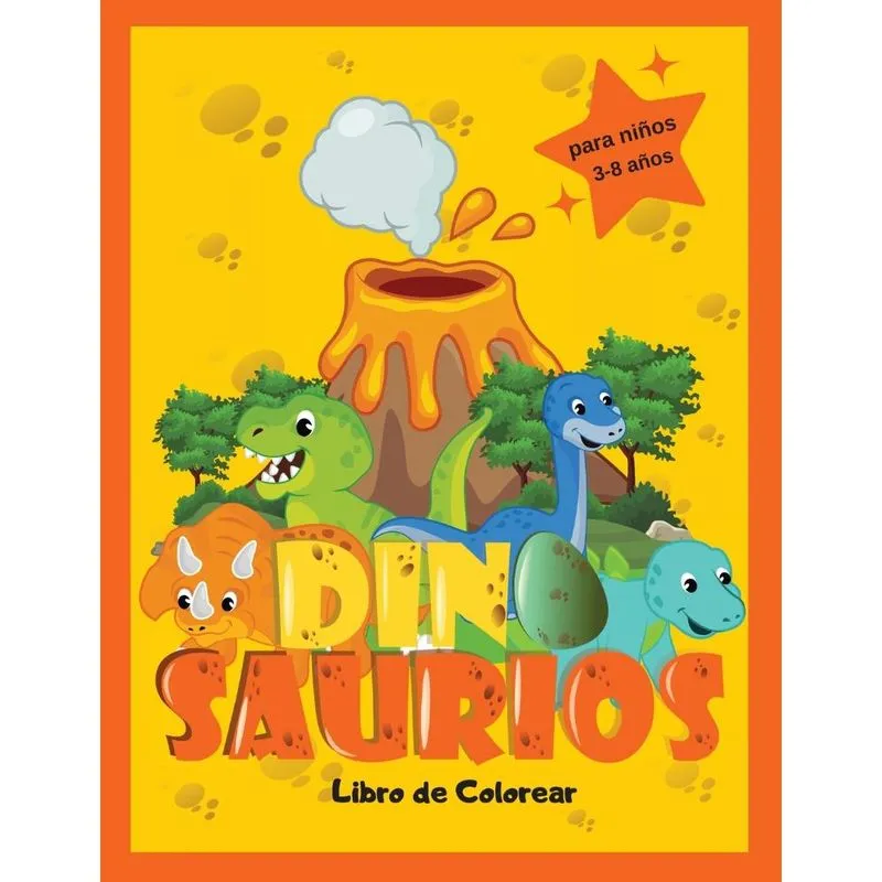 Dinosaurios Libro de Colorear