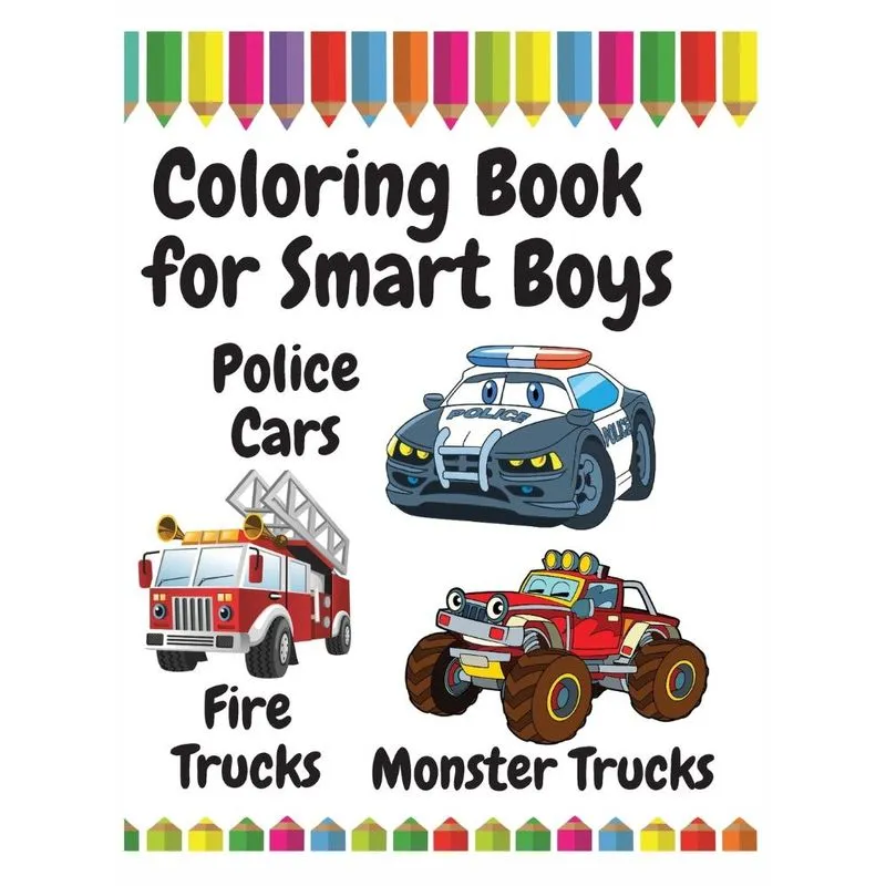 Coloring Book for Smart Boys