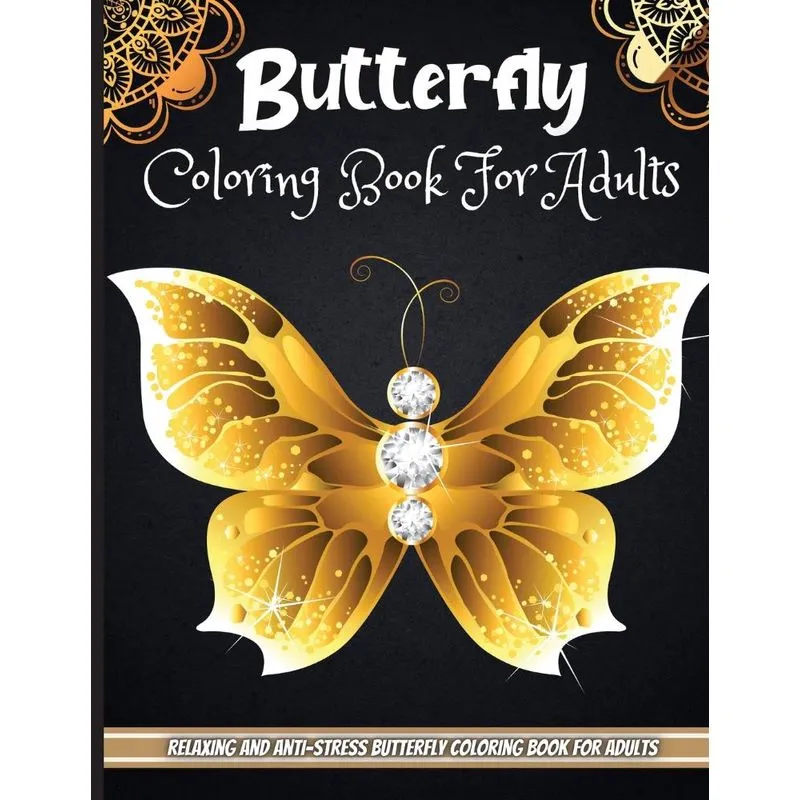 Butterfly Coloring Book For Adults