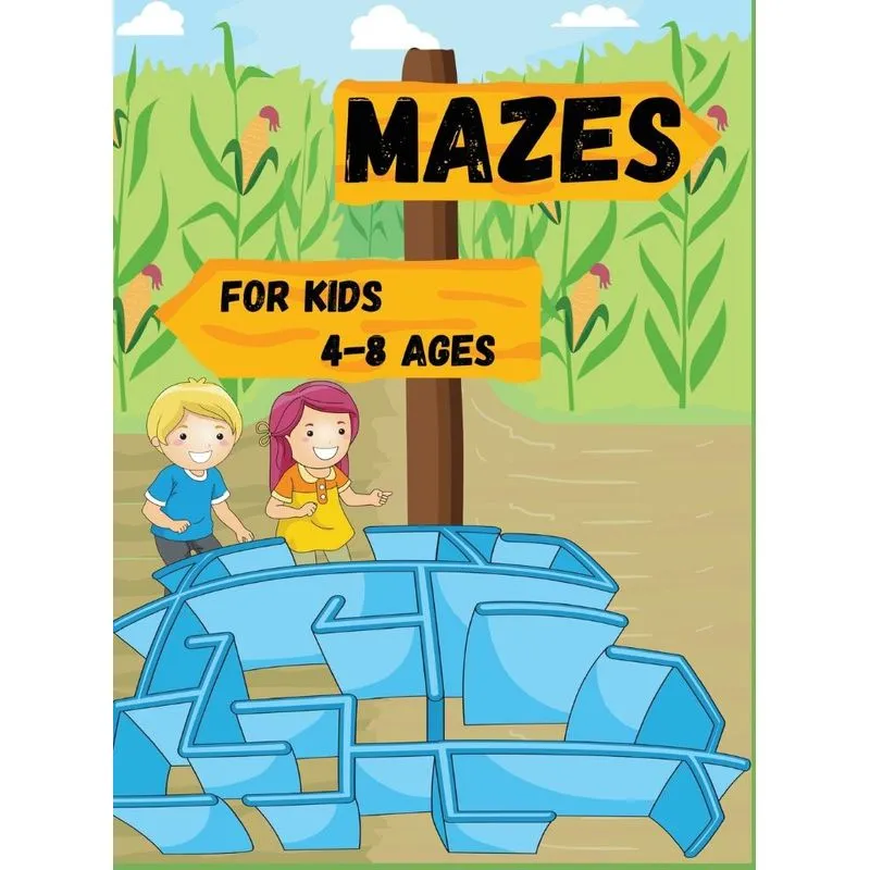 Mazes for kids 4-8 ages