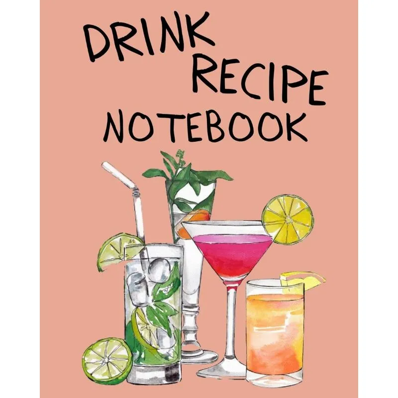 Drink Recipe Notebook