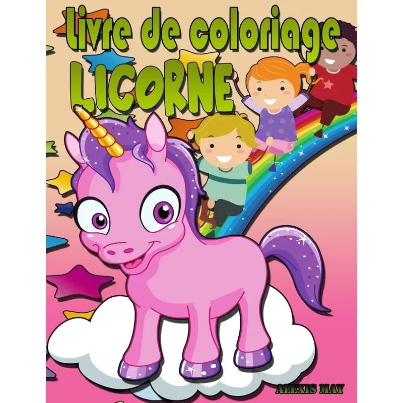 Livre de coloriage de licornes
