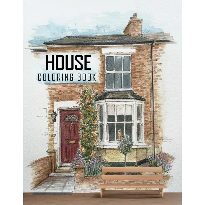 House Coloring Book