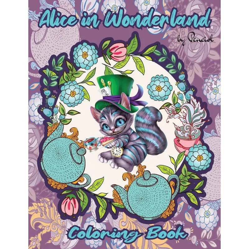 Alice in Wonderland Coloring Book