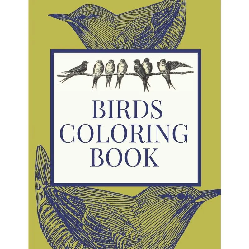 Birds Coloring Book