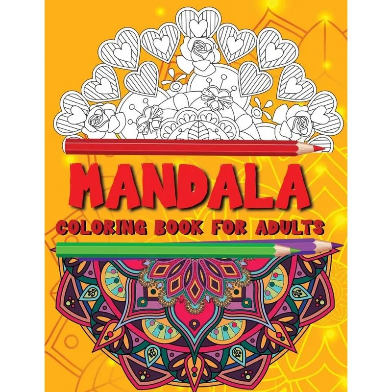 Mandala coloring book for adults