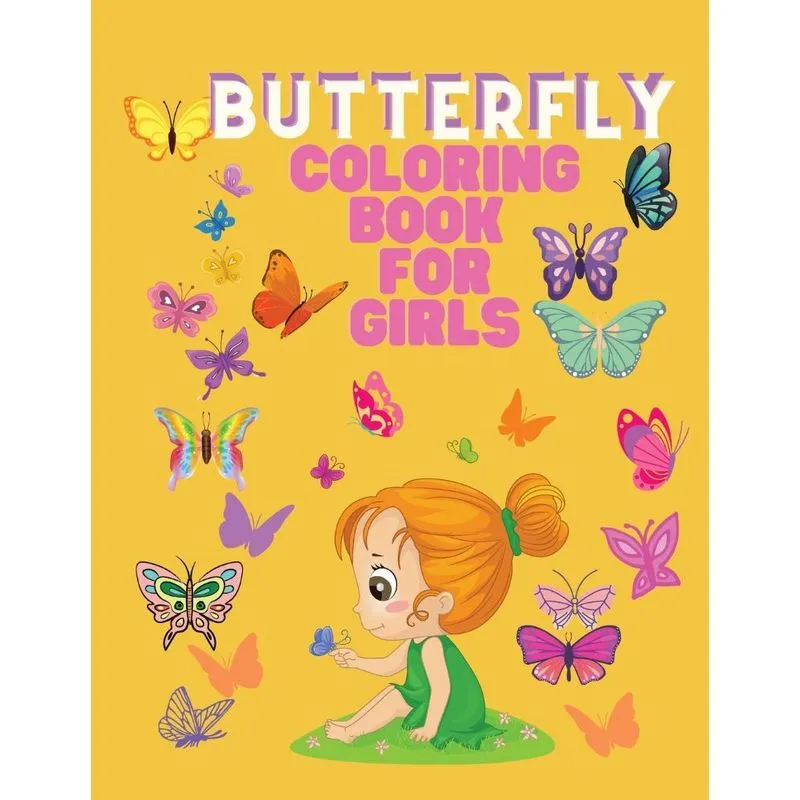 Butterfly Coloring Book for Girls