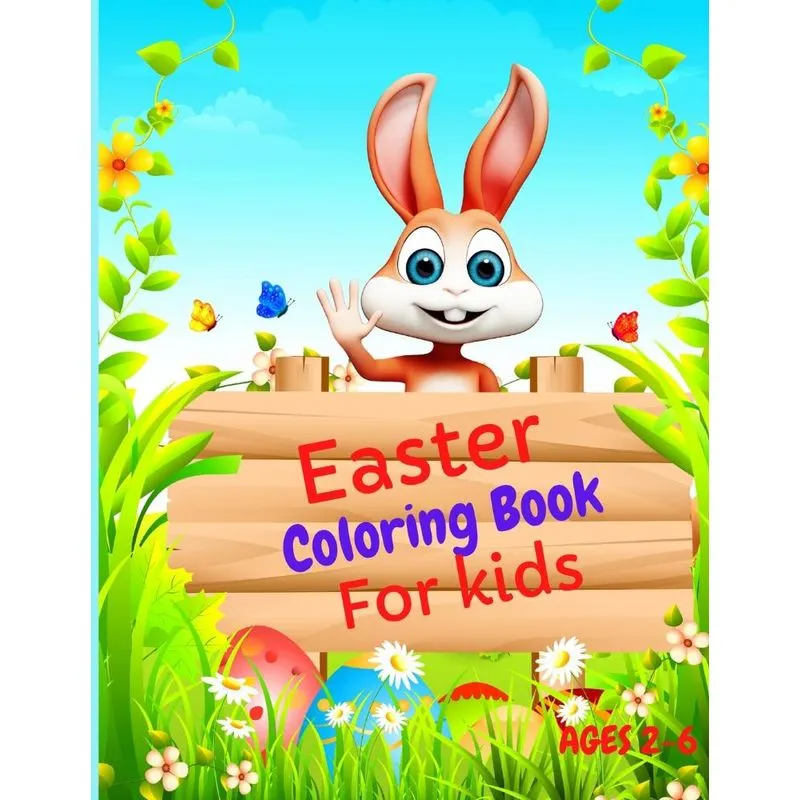 Easter Coloring Book for Kids