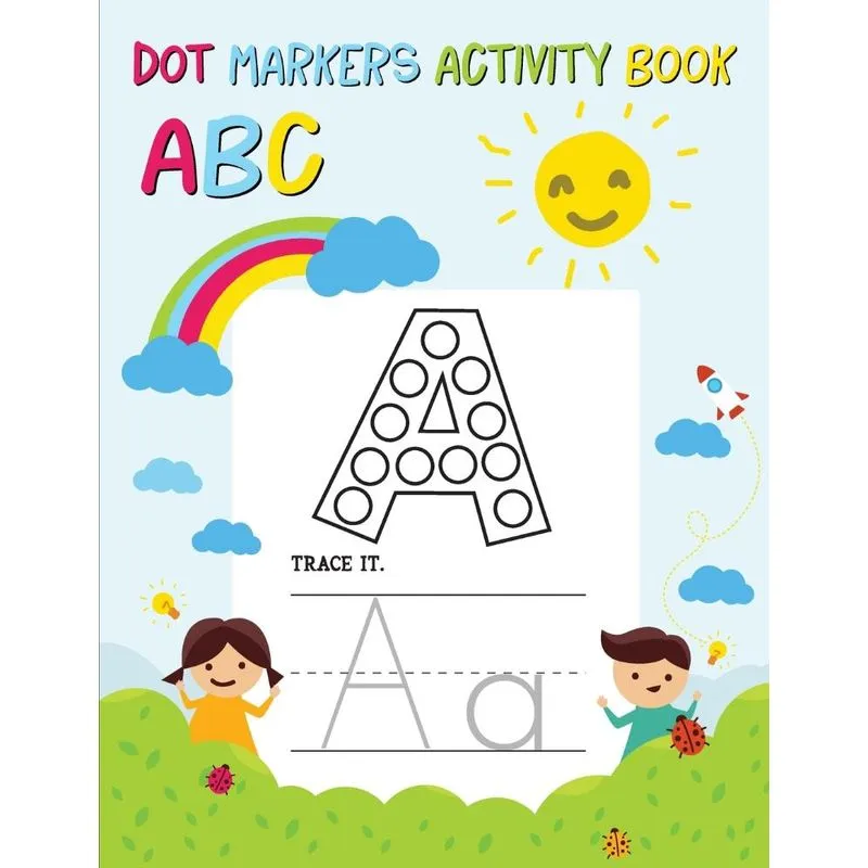 Dot Markers Activity Book ABC