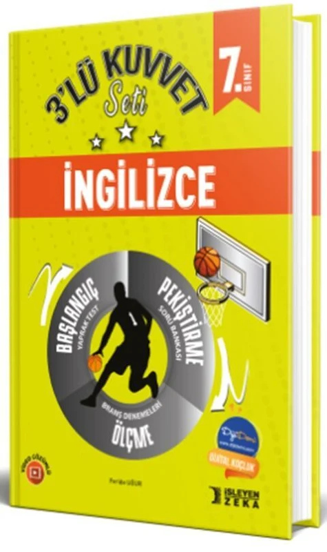 7. Sınıf İngilizce 3 lü Kuvvet Yörünge Serisi Seti | İŞLEYEN ZEKA YAYINLARI (Ciltsiz)