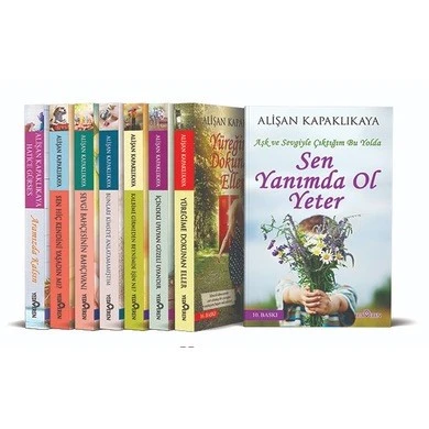 Alişan Kapaklıkaya Seti (8 Kitap) | YEDİVEREN YAYINLARI (Ciltsiz)