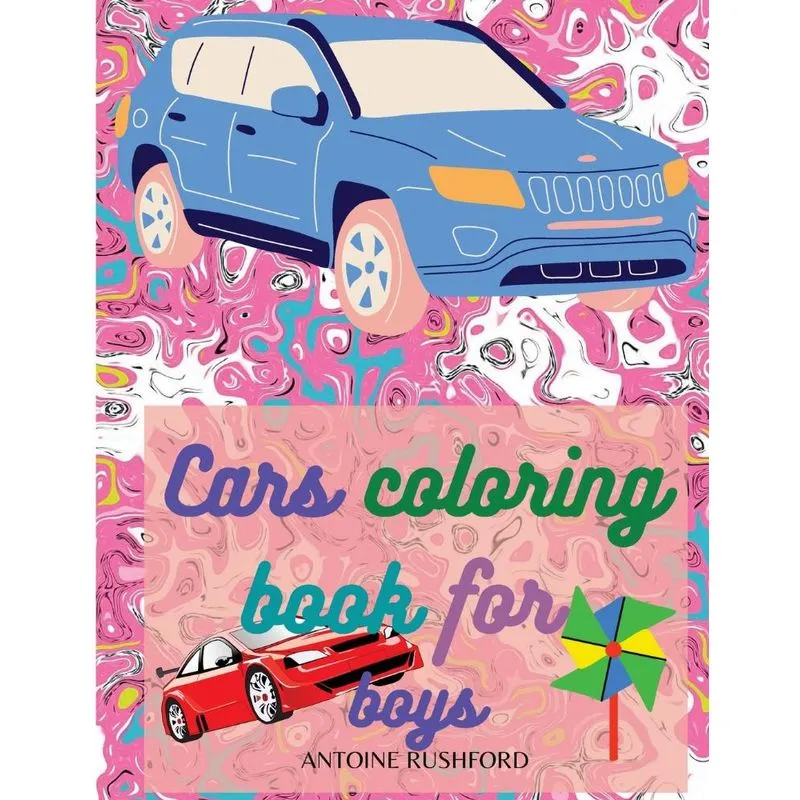 Cars Coloring Book For Boys