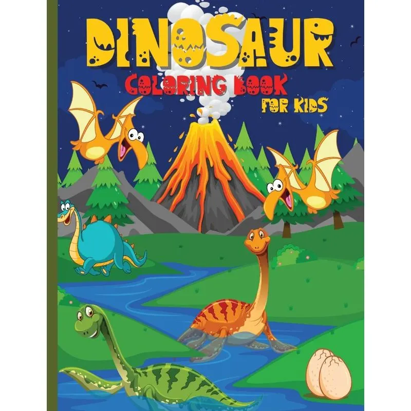 Dinosaur Coloring Book for Kids