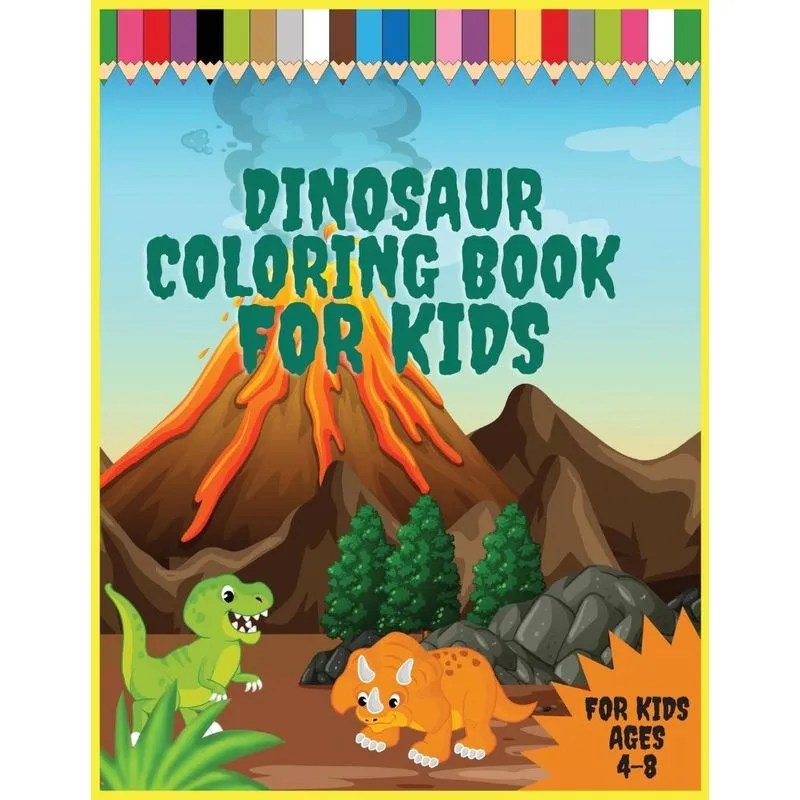 Dinosaur Coloring Book For Kids