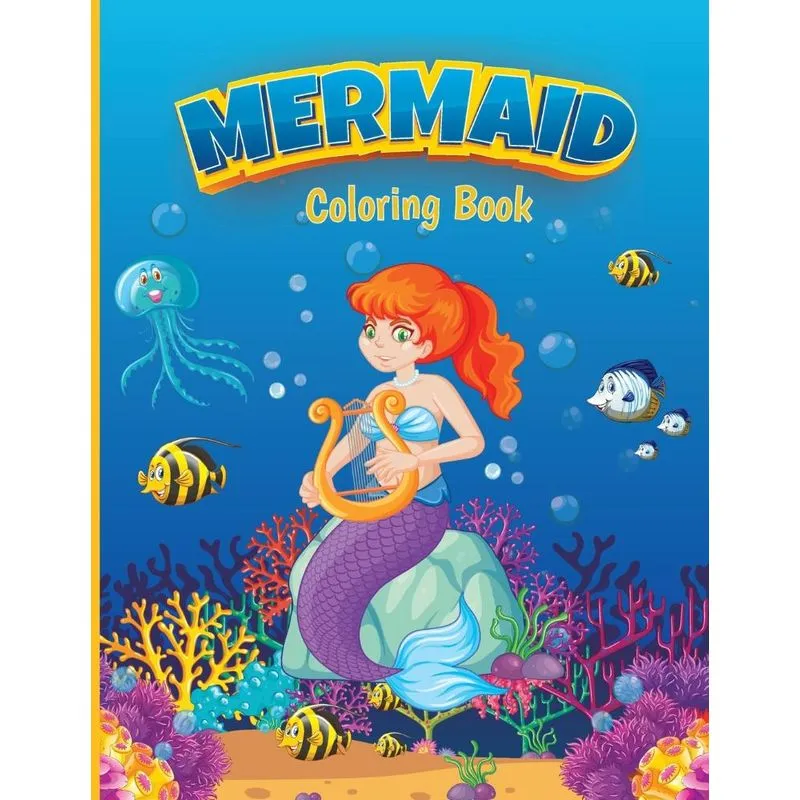 Mermaid Coloring Book