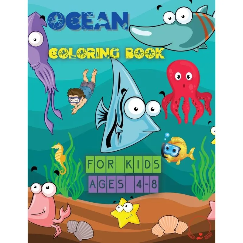 Ocean Coloring Book for Kids