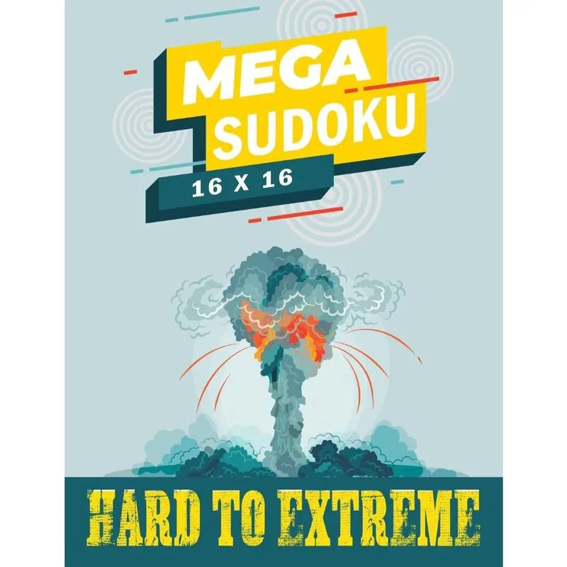 Mega Sudoku 16x16 - Hard to Extreme