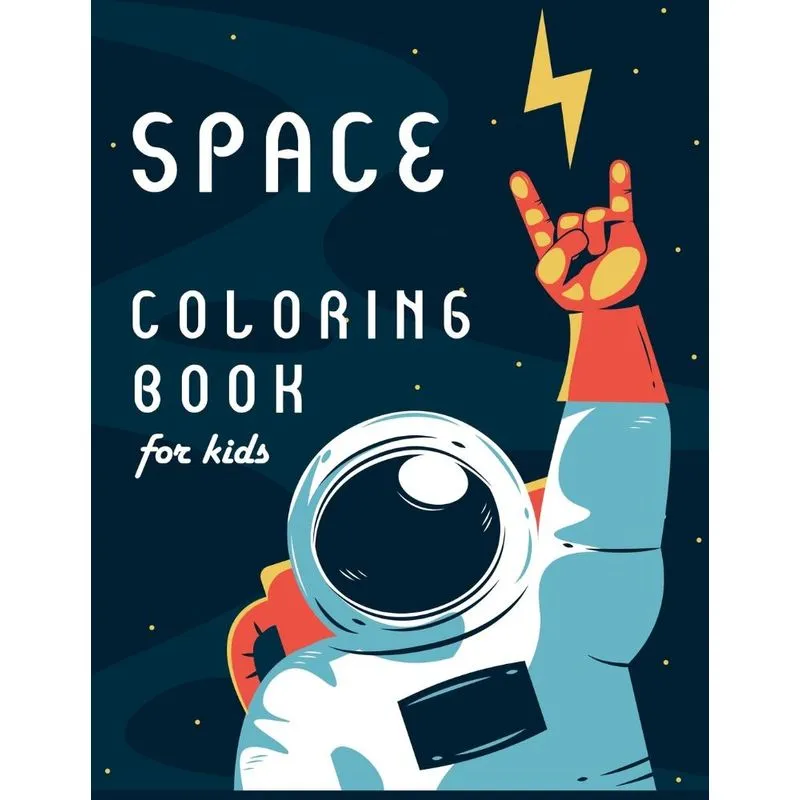 Space Coloring Book for Kids