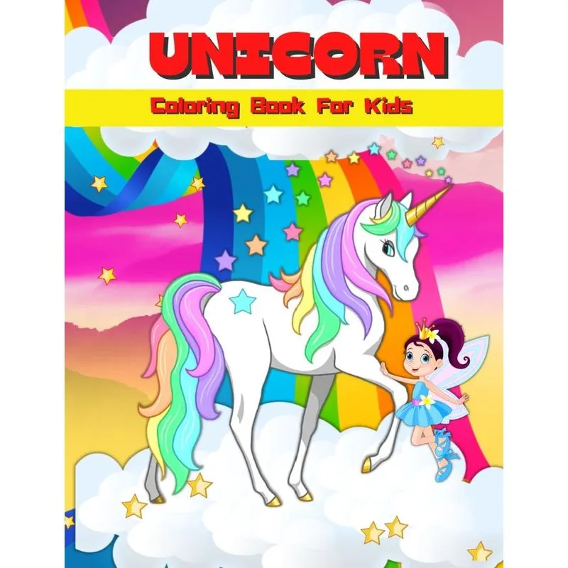 Unicorn Coloring Book For Kids