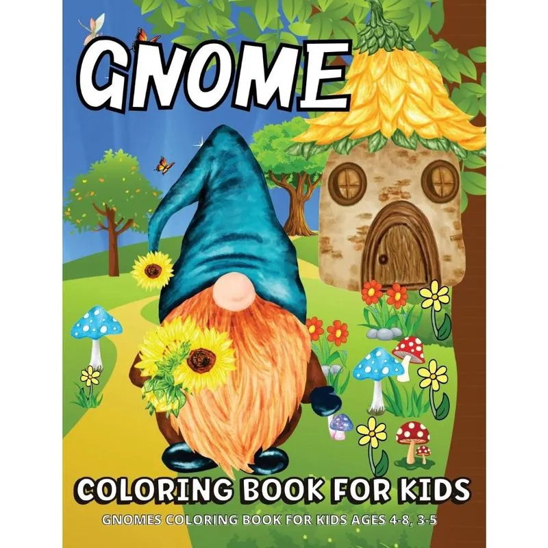 Gnome Coloring Book