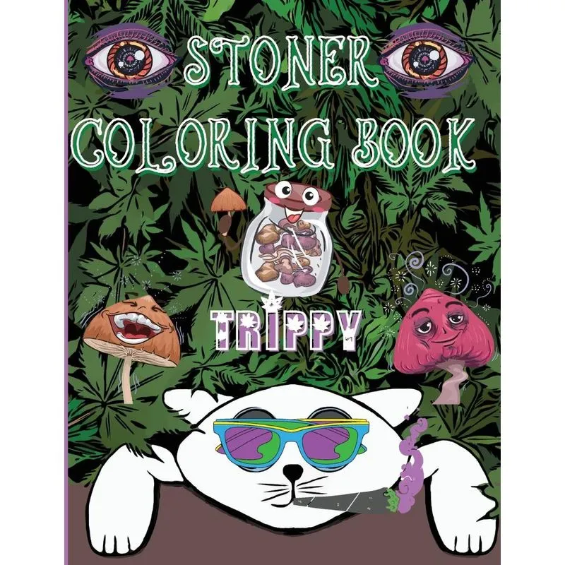 Stoner Coloring Book Trippy