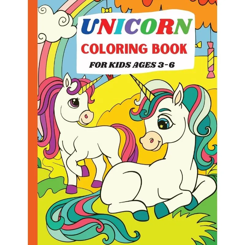 UNICORN COLORING BOOK