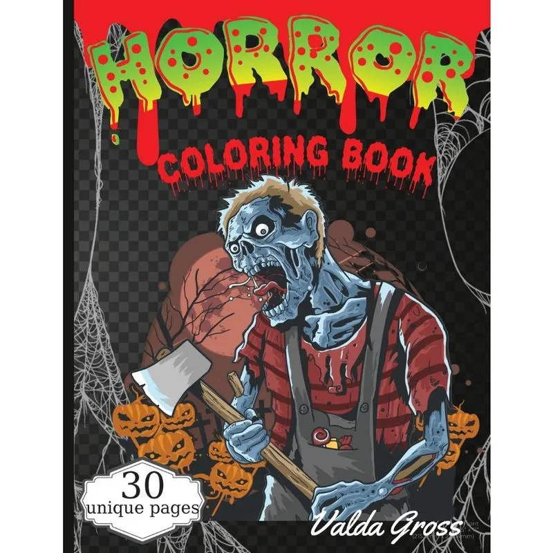 Horror coloring book