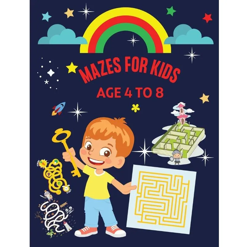 Mazes for Kids Age 4-8