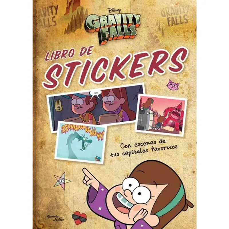 Gravity Falls. Libro de stickers