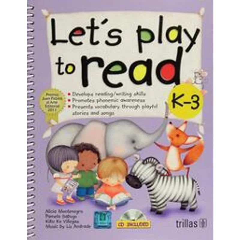 LETS PLAY TO READ, K-1. CD INCLUDED.