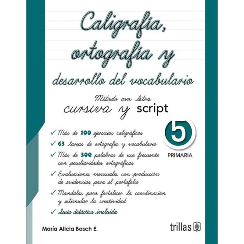 CALIGRAFIA, ORTOGRAFIA Y DESARROLLO DEL VOCABULARIO 5 PRIMARIA