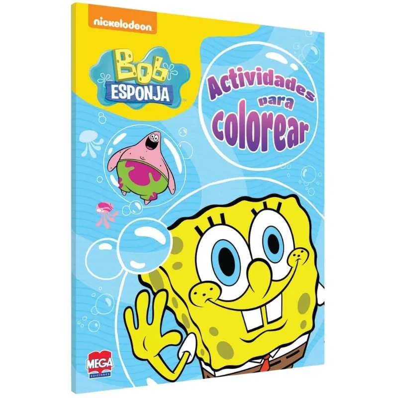 Bob Esponja Actividades Para Colorear