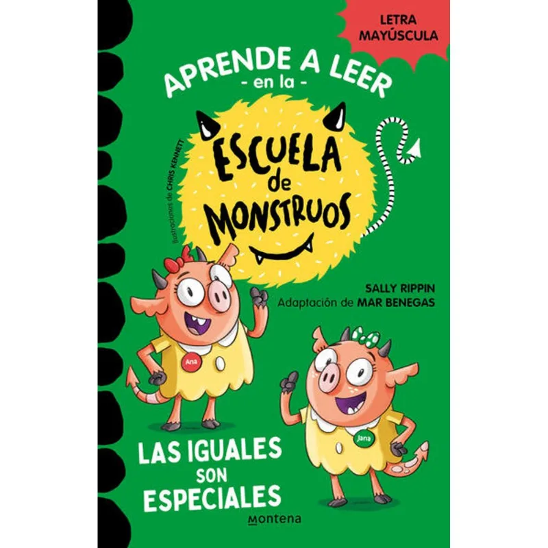 Aprender a leer en la Escuela de Monstruos 3 - Las iguales son especiales