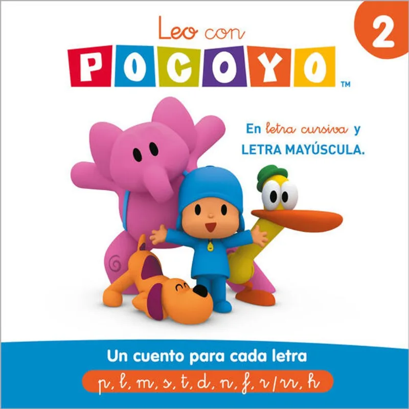 Un cuento para cada letra: p, l, m, s, t, d, n, f, r/rr, h ( Leo con Pocoyo 2 ) Un cuento para cada letra: p, l, m, s, t, d, n, f, r/rr, h ( Leo con Pocoyó 2 )