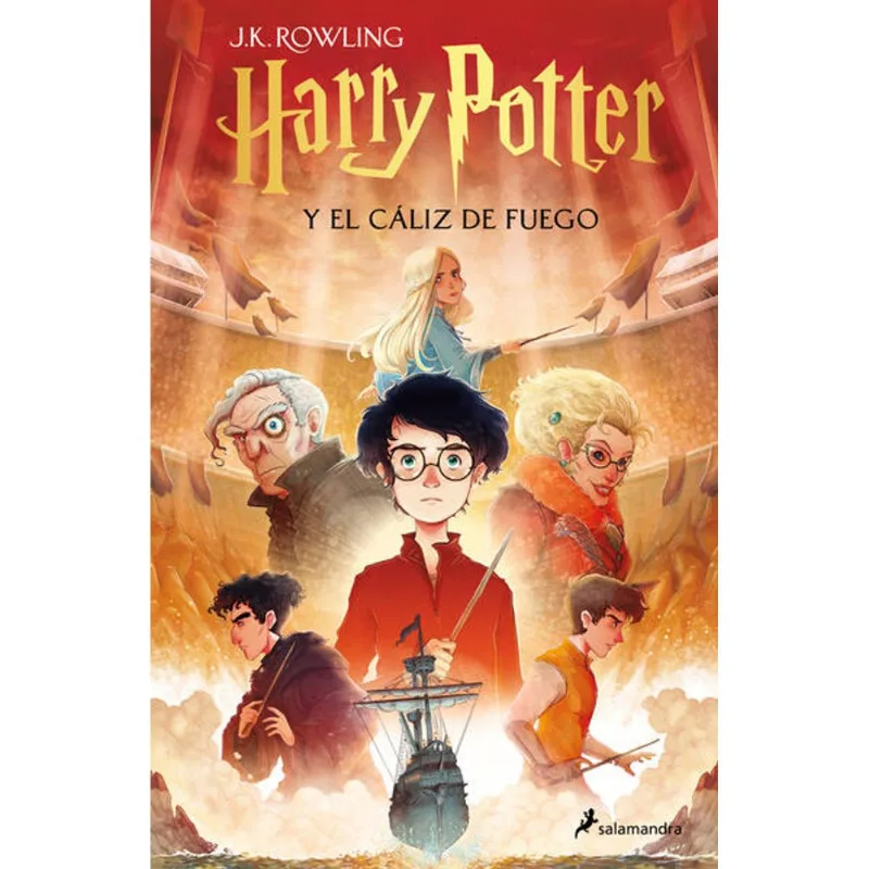 Harry Potter y el caliz de fuego ( Harry Potter edicion con ilustraciones de Xavier Bonet 4 ) Harry Potter y el cáliz de fuego ( Harry Potter edición con ilustraciones de Xavier Bonet 4 )