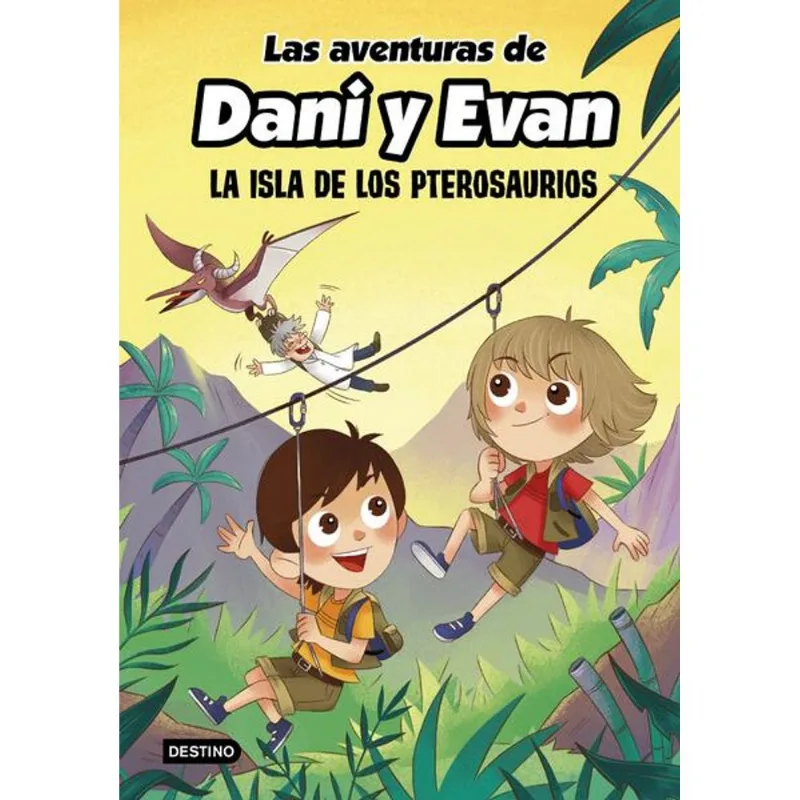 Las aventuras de Dani y Evan. La isla de los pterosaurios