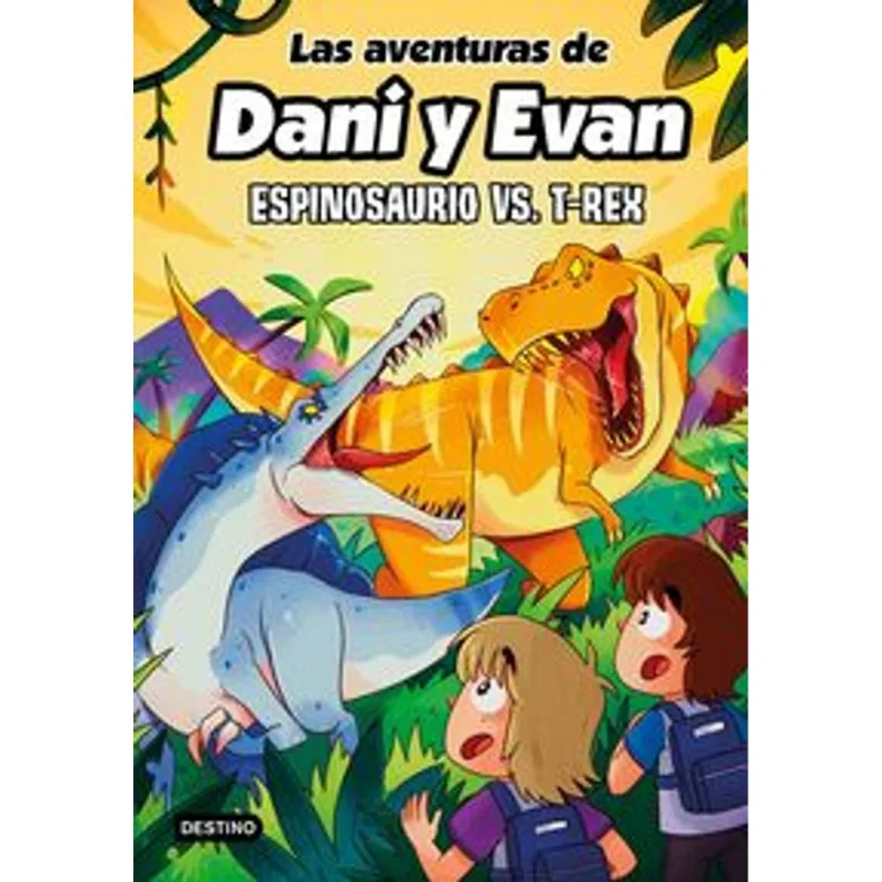 Las aventuras de Dani y Evan 10. Espinosaurio vs. T-Rex