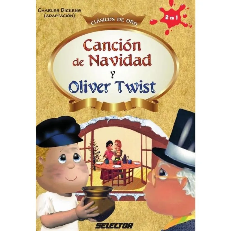 Canción de navidad y Oliver Twist - Espanhol