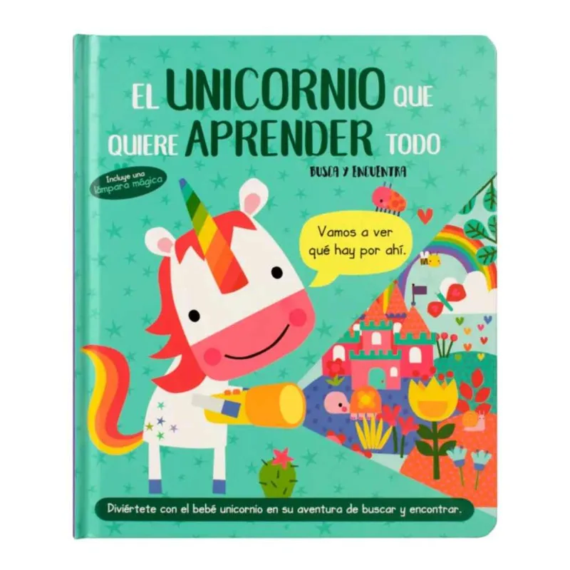LÁMPARA MÁGICA - EL UNICORNIO QUE QUIERE APRENDER TODO